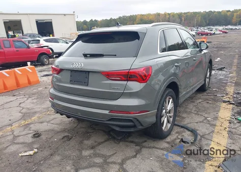 2024 Audi Q3 Premium 45 Tfsi S Line Quattro Tiptronic из США, поврежденный, VIN WA1DECF35R1072237